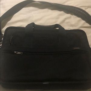Tumi Laptop Briefcase Shoulder Canvas Carry
